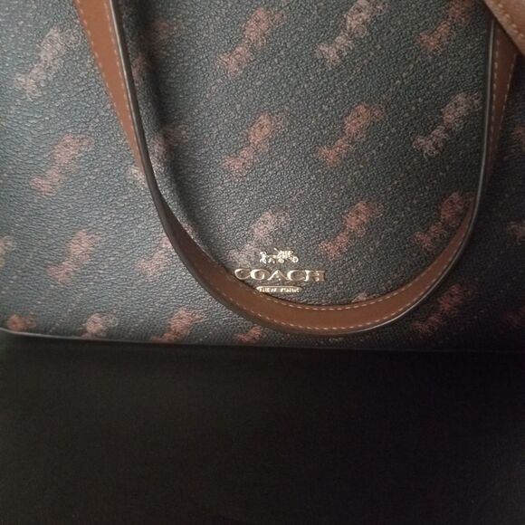 Coach Tote 27 Horse Carriage - Picture 7 of 10